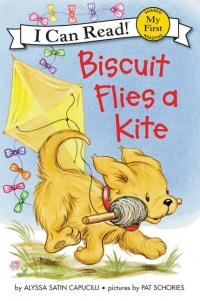 Biscuit Flies A Kite